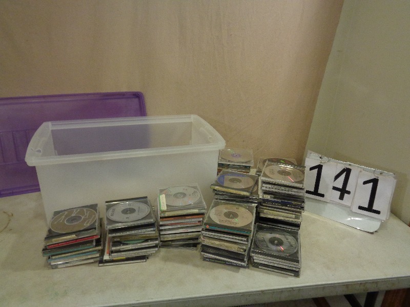 lot 141 image: Large Lot of Assorted CDs