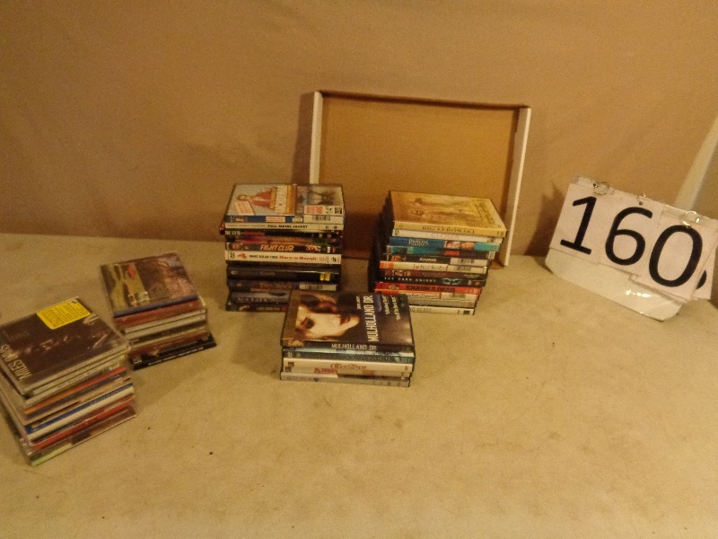 lot 160 image: Dvds and Cds