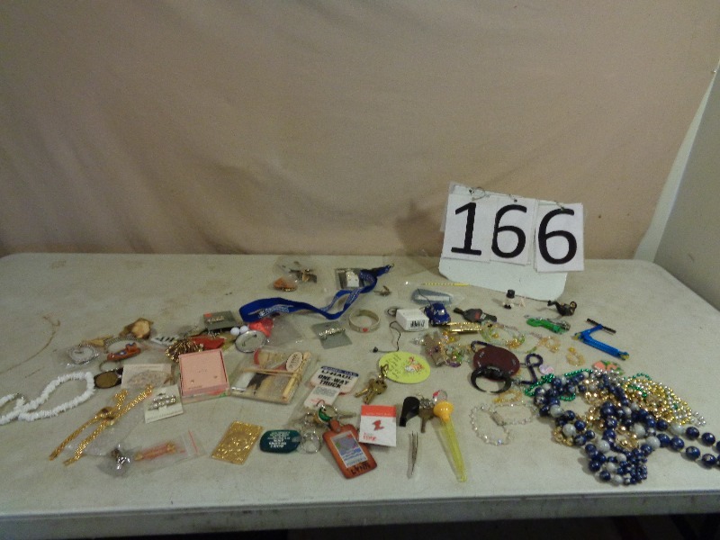 lot 166 image: Jewelry, Keys, and More