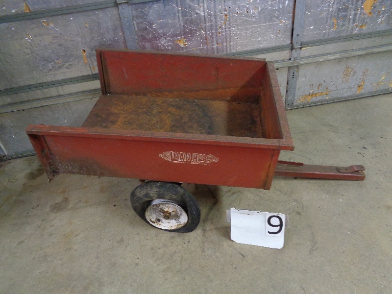 lot 9 image: Load Hog Lawn and Garden Trailer