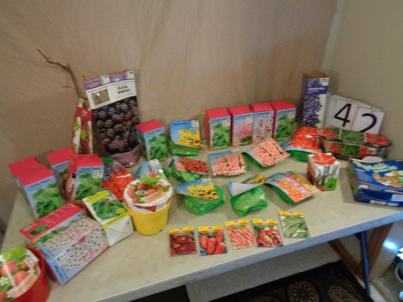 lot 42 image: Garden Seeds, Kits, Etc.