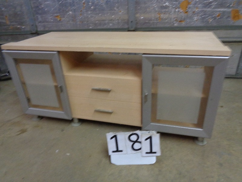 lot 181 image: TV Stand with Storage