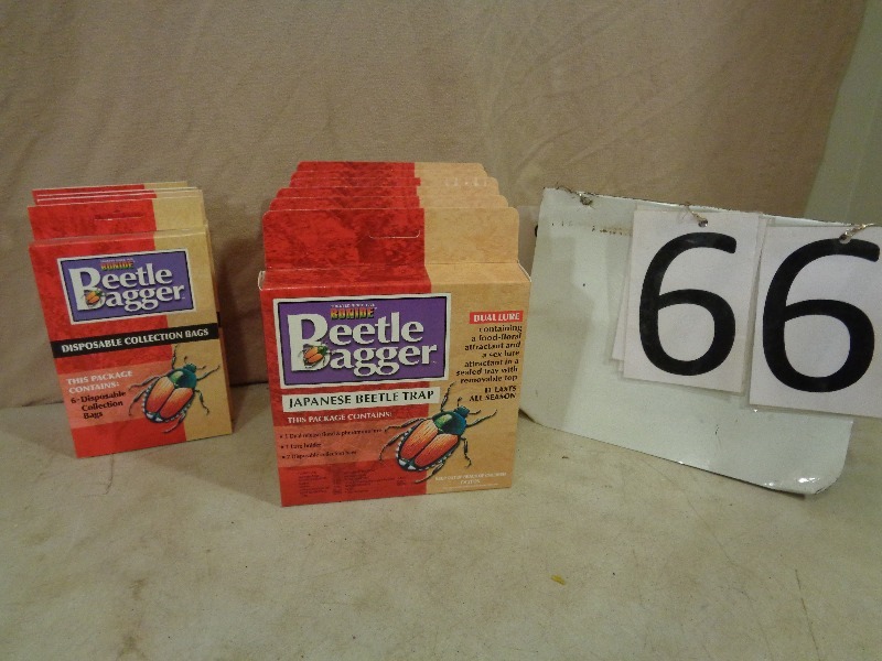 lot 66 image: Bonide Beetle Bagger Beetle Traps
