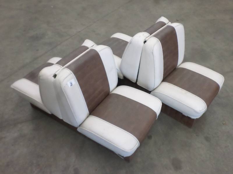 lot 16 image: Set Of Lay-Out Boat Seats ...