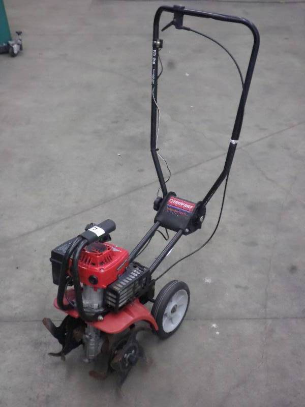 lot 17 image: Troy-Bilt Gas-Powered TillerCultiv...