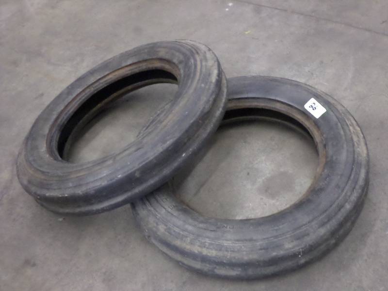 lot 26 image: (2) 5.0015 Tractor Tires ...