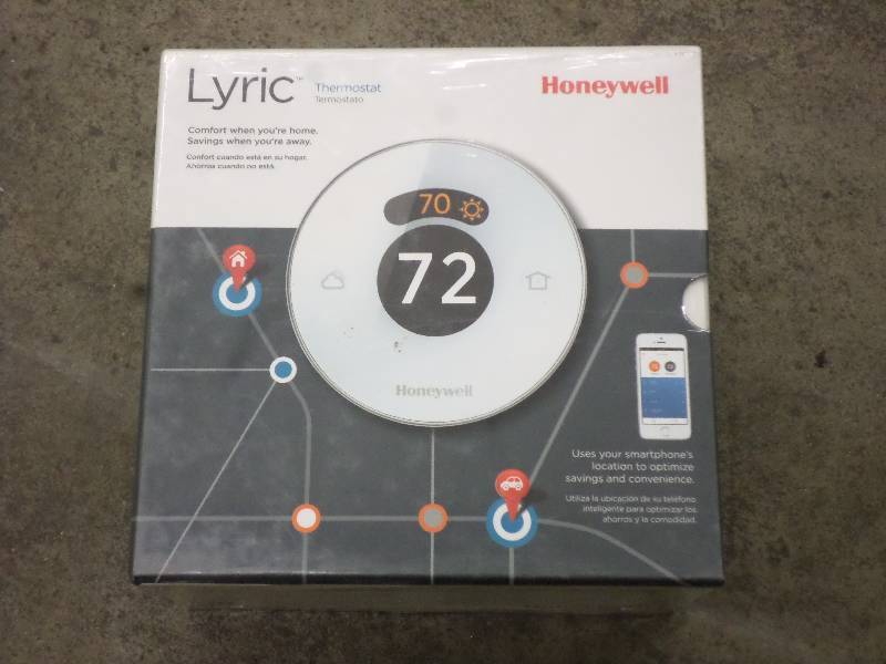 lot 54 image: New Honeywell Lyric Smart Thermosta...