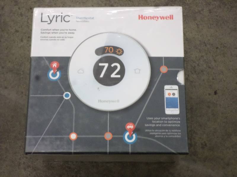 lot 56 image: New Honeywell Lyric Smart Thermosta...