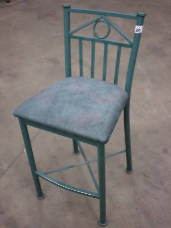 lot 66 image: (1) Steel-Framed Bar Steel, Like Ne...