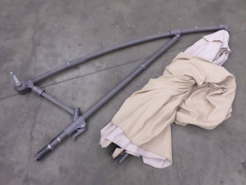 lot 98 image: Used 10ft Cantilever Umbrella--No S...
