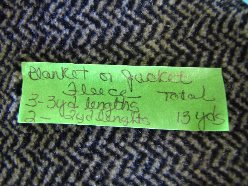 new unused fabric purchased for a project see photos