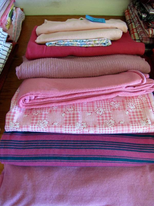 new unused fabric purchased for a project