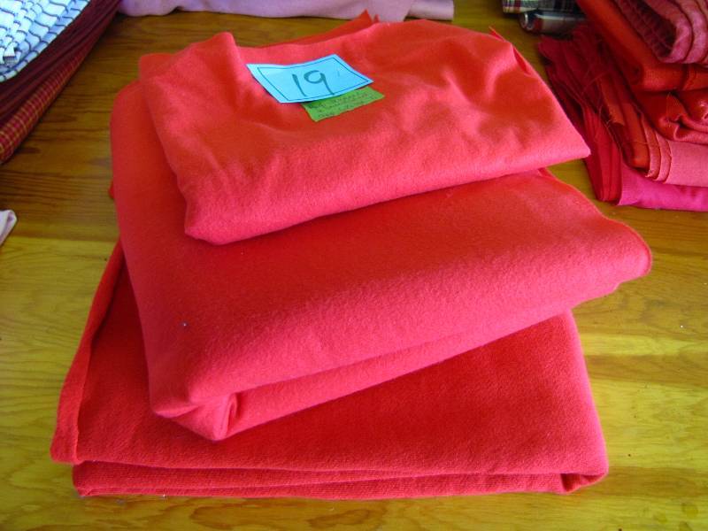 new unused fabric purchased for a project