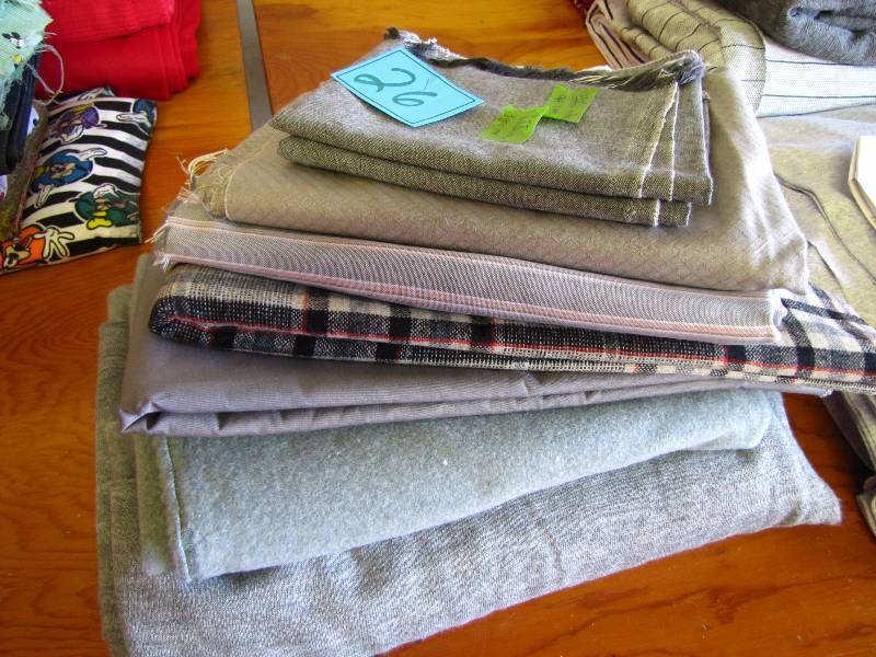 new unused fabric purchased for a project