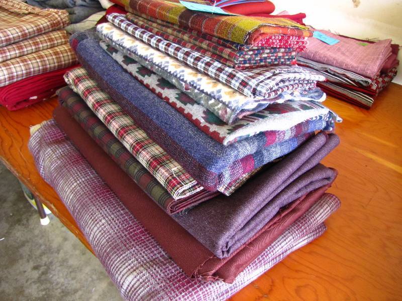new unused fabric purchased for a project