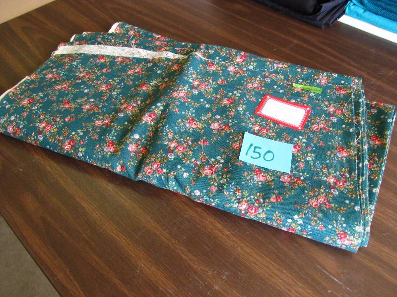 new unused fabric purchased for a project see photos