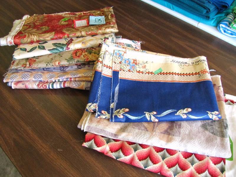 new unused fabric purchased for a project see photos