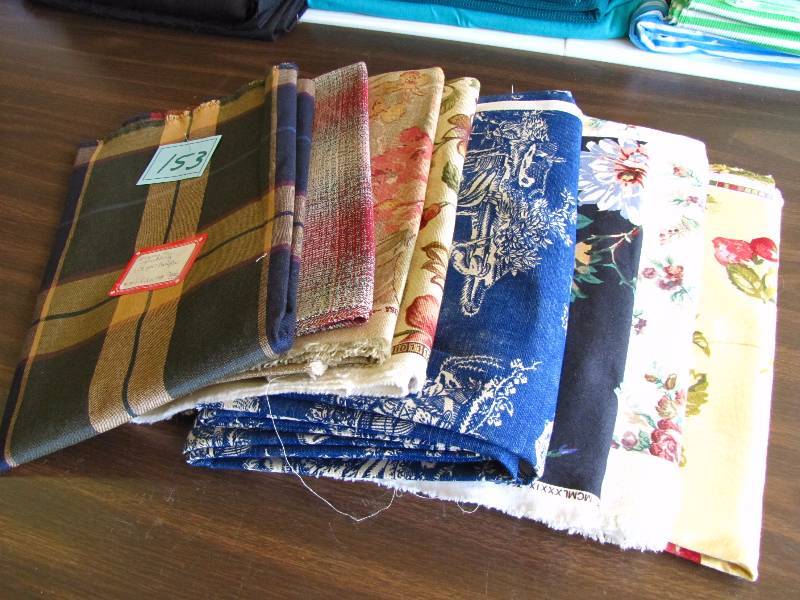 new unused fabric purchased for a project see photos