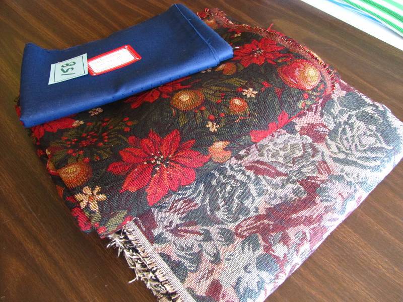 new unused fabric purchased for a project see photos