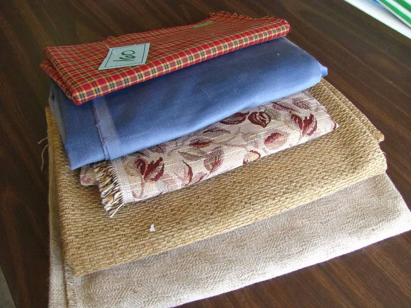 new unused fabric purchased for a project see photos