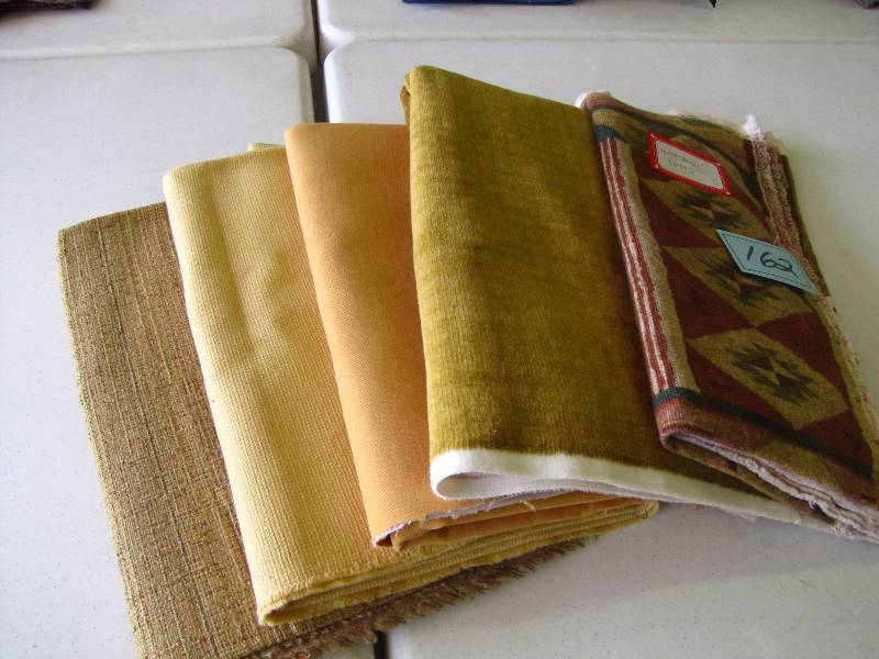 new unused fabric purchased for a project see photos