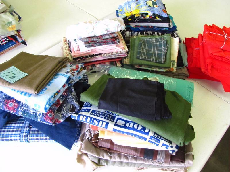 new unused fabric purchased for a project see photos