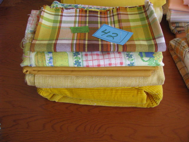 new unused fabric purchased for a project