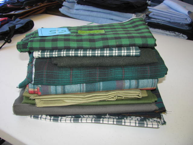 new unused fabric purchased for a project