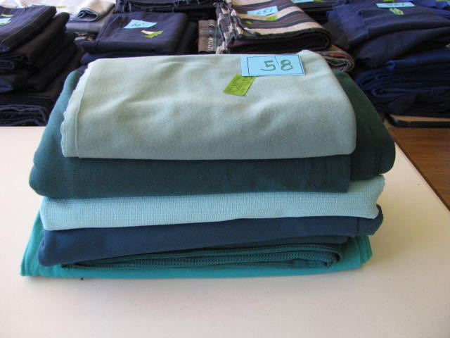 new unused fabric purchased for a project