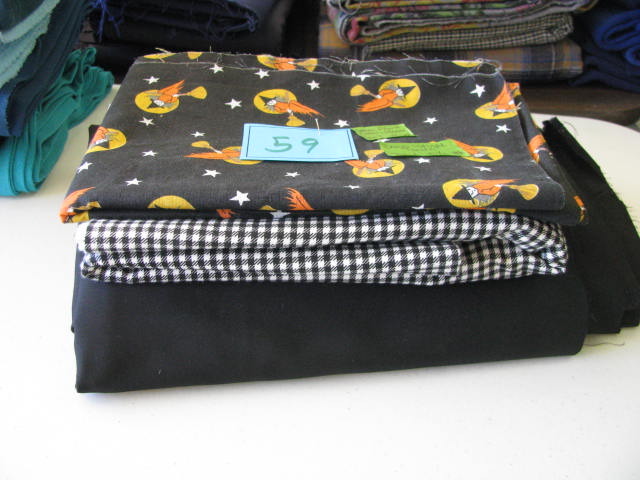 new unused fabric purchased for a project