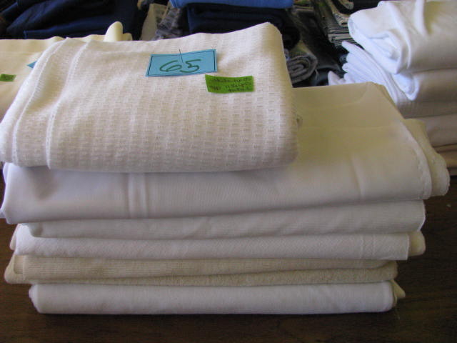 new unused fabric purchased for a project