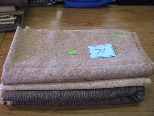 new unused fabric purchased for a project