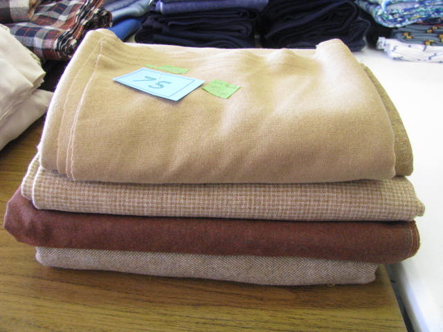 new unused fabric purchased for a project