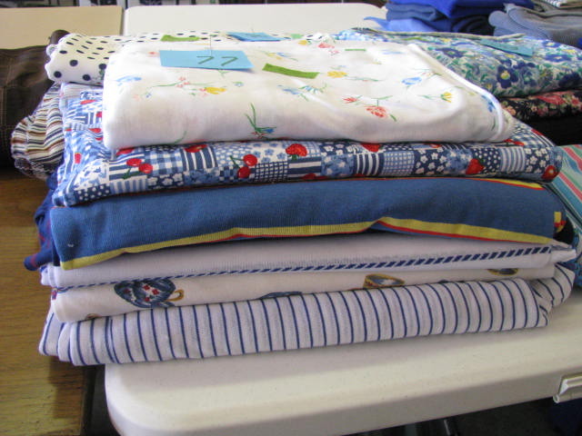 new unused fabric purchased for a project see photos
