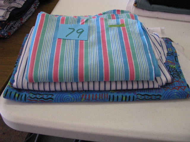 new unused fabric purchased for a project