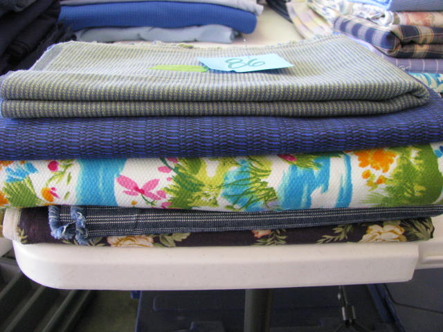 new unused fabric purchased for a project