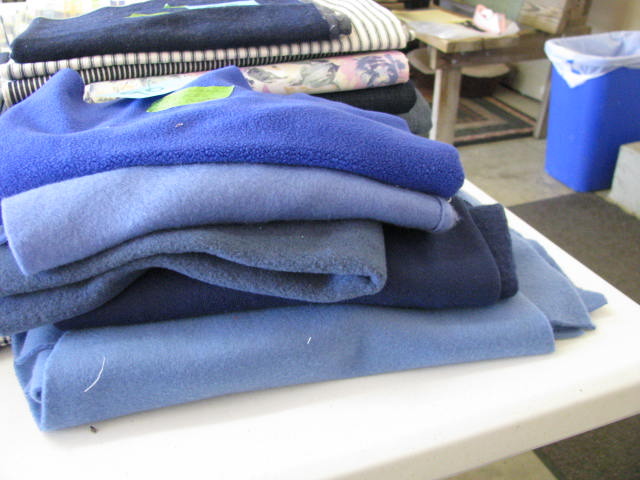 new unused fabric purchased for a project