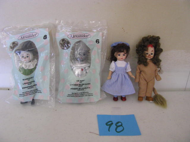 Wizard of Oz Madame Alexander McDonalds toys