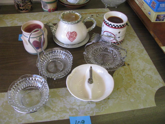 candles decor and serving items