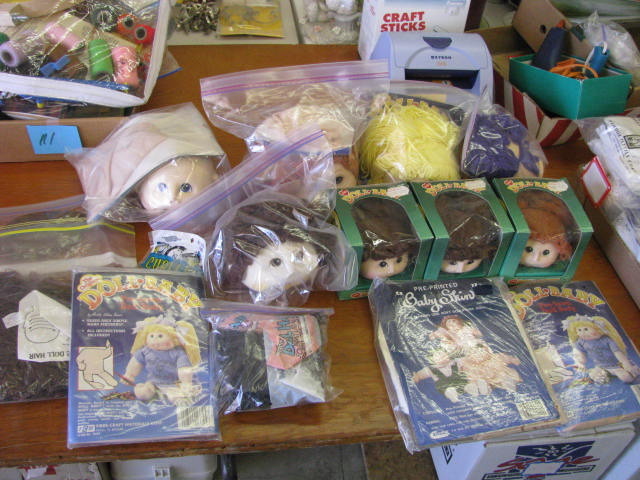 craft items and doll kits