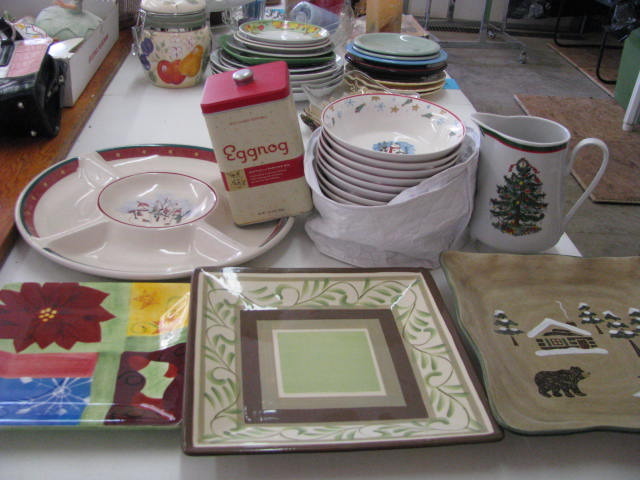 ceramic serving plates and bowls