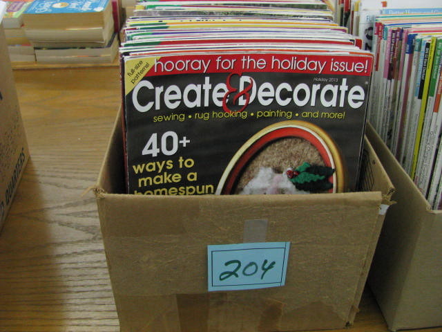 lot of quilting and crafts magazines  see photos for titles and subjects