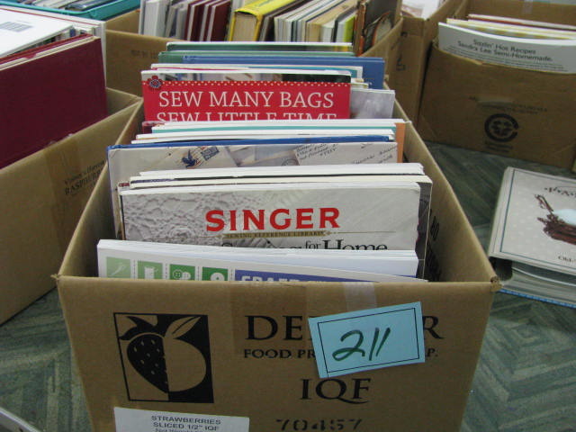 sewing books see photos for titles