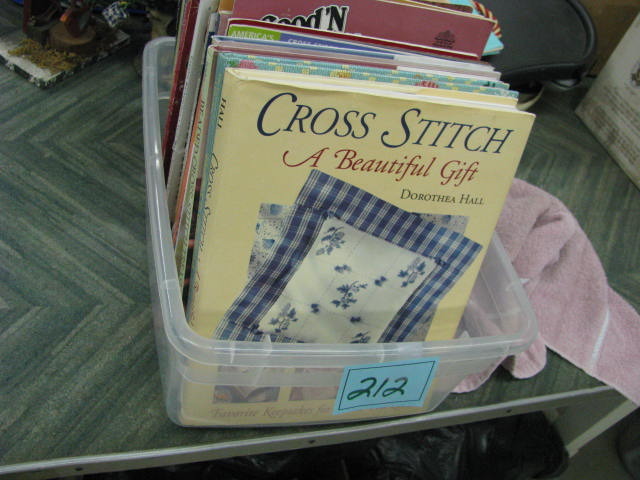 cross stitch books and magazines
