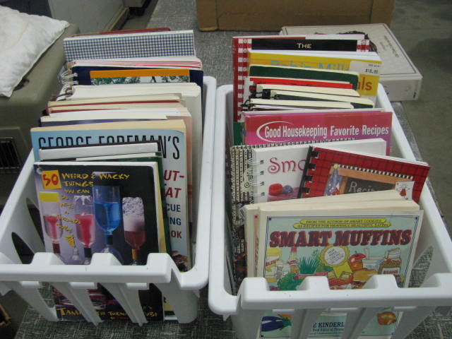 cookbooks see photos for titles