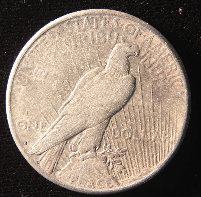 1924 S PEACE SILVER DOLLAR