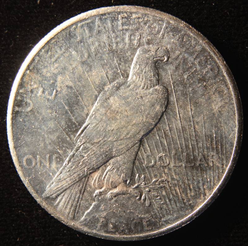 1926 PEACE SILVER DOLLAR XF DETAILS