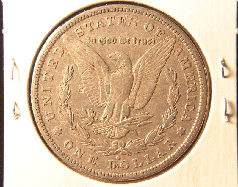 1880 O MORGAN SILVER DOLLAR