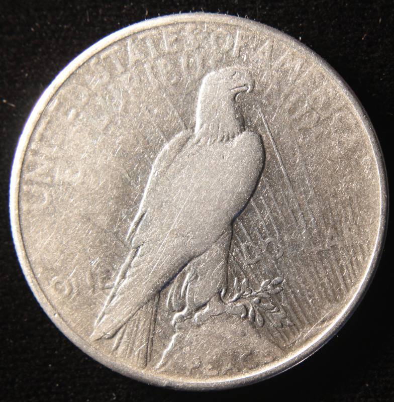 1935 PEACE SILVER DOLLAR FINE DETAILS
