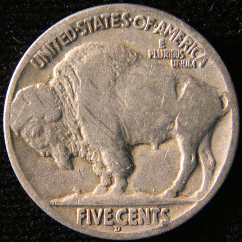 1917 D BUFFALO NICKEL G-VG BETTER DATE